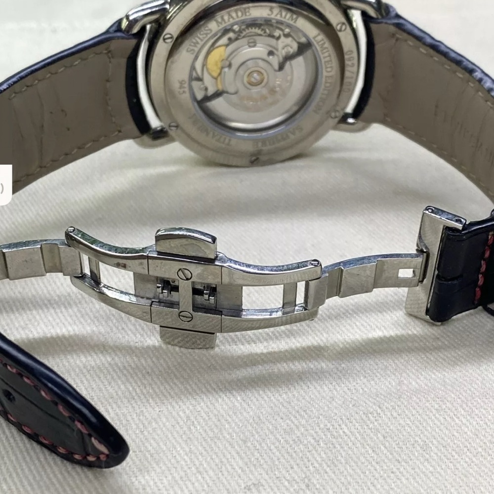 Aerowatch Homage 1910 Automatic Chronograph Swiss Made Men's Watch 72945 TI01